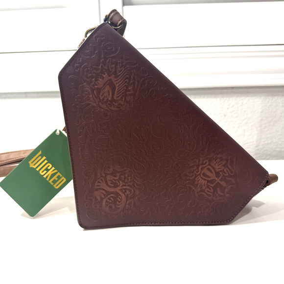 Loungefly Wicked Elphaba Grimoire Book Crossbody Bag - Picture 1 of 9